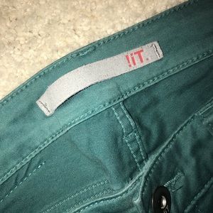 !iT super skinny teal jeans size 25